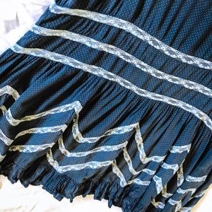 Free People Voile and Lace trapeze dress slip